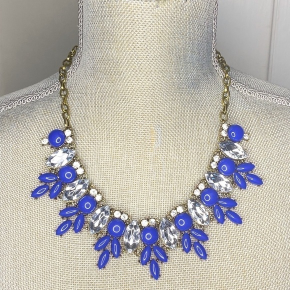 NAVY BLUE NECKLACE #180 - Picture 2 of 3